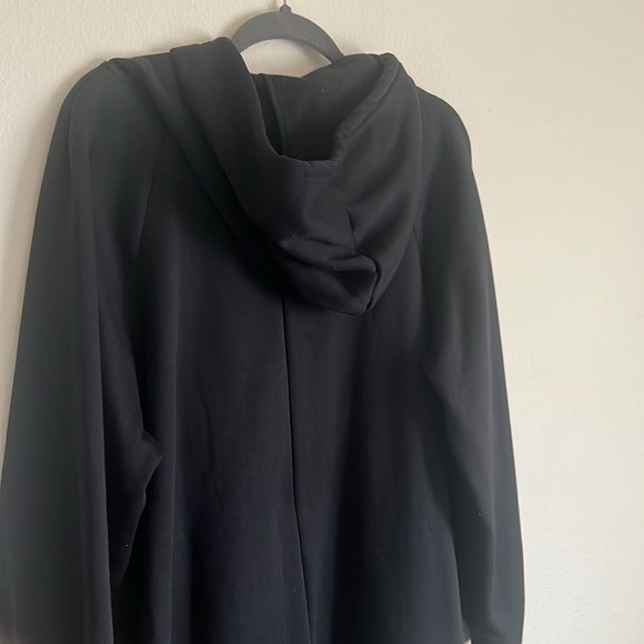 Long black maxi Hoodie Dress
Lined inside for warmth - Picture 6 of 9